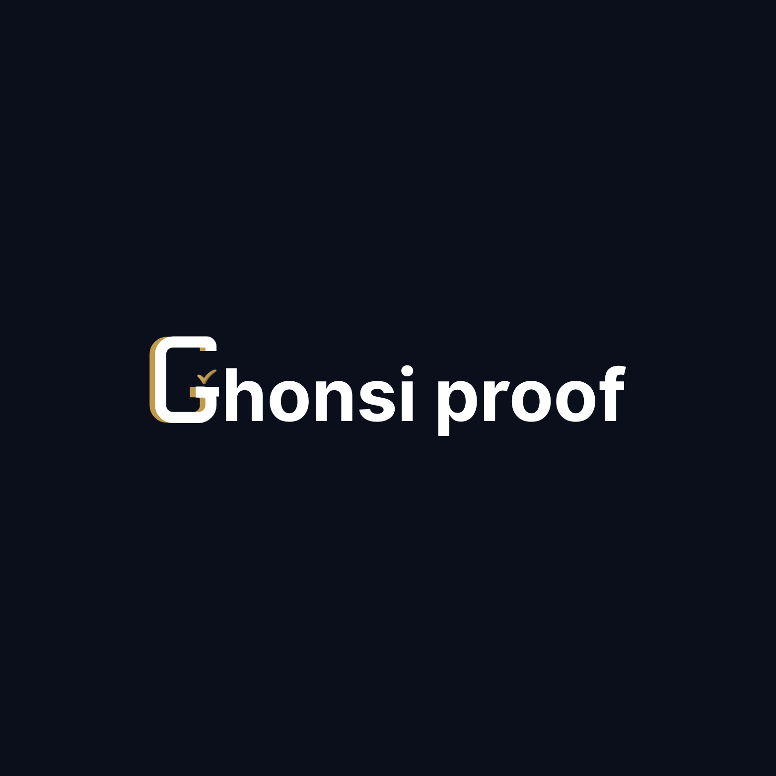Ghonsi proof