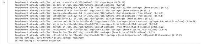 Solana Python Wallet Tool