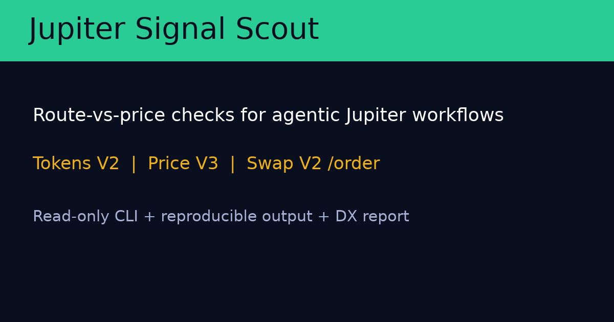 Jupiter Signal Scout