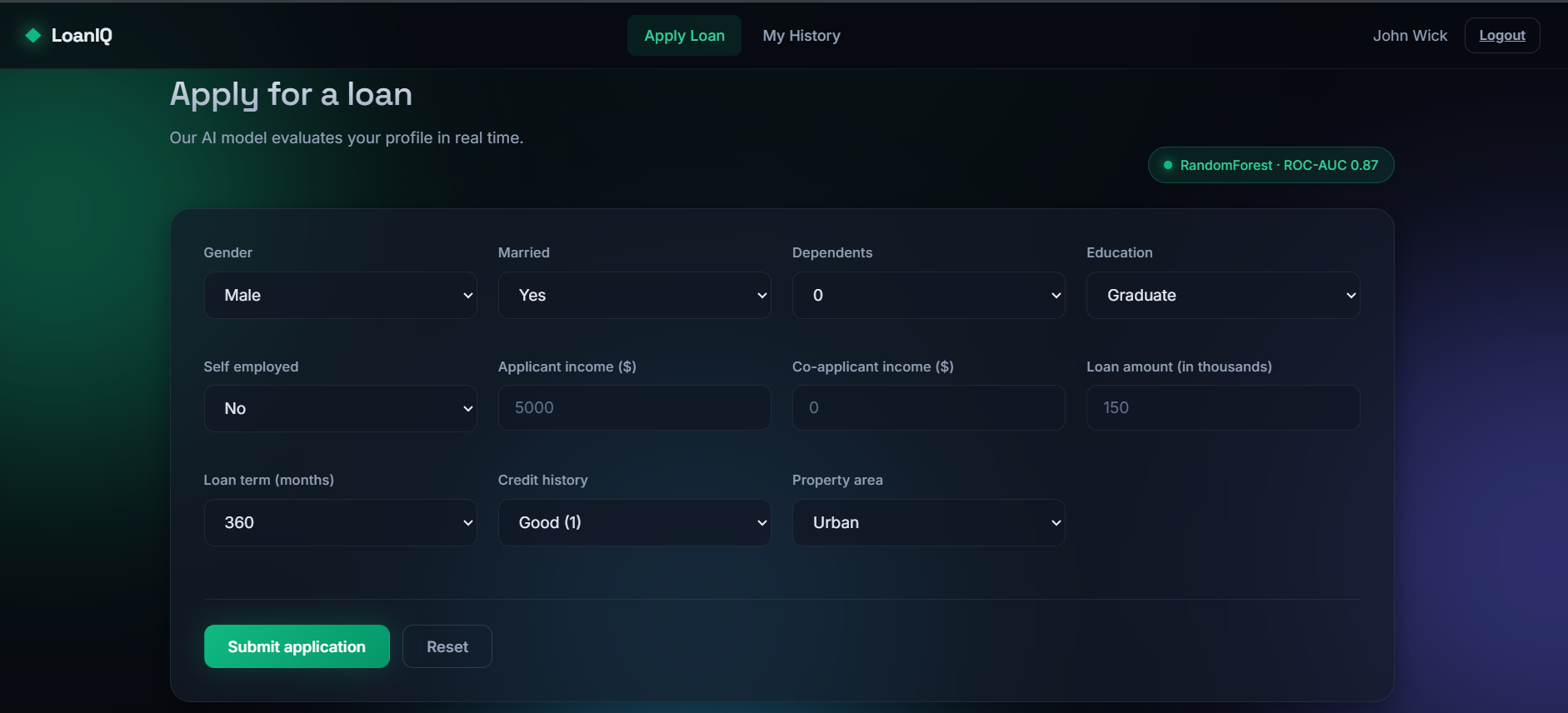 LoanIQ – Real-Time Automated Loan Approval System