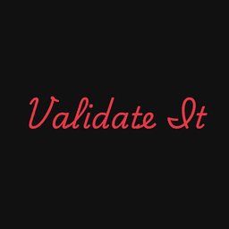 Validate It